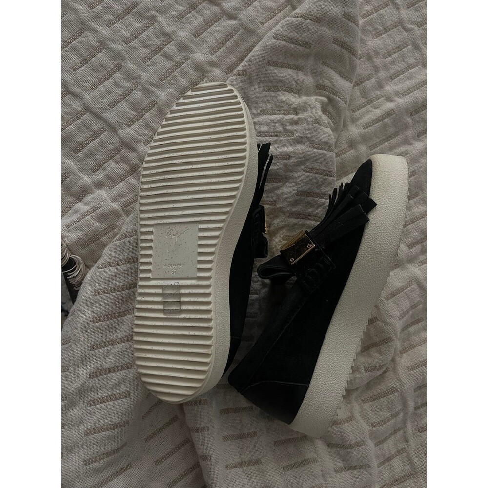 $750 Authentic Giuseppe Zanotti velvet sneakers new - Picture 6 of 6